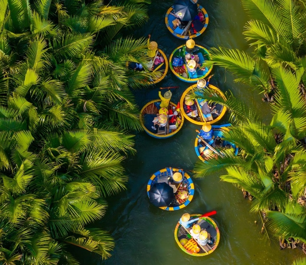 Seven Mau Coconut Forest & Hoi An Old Town Tour | Basket Boat & Heritage Experience